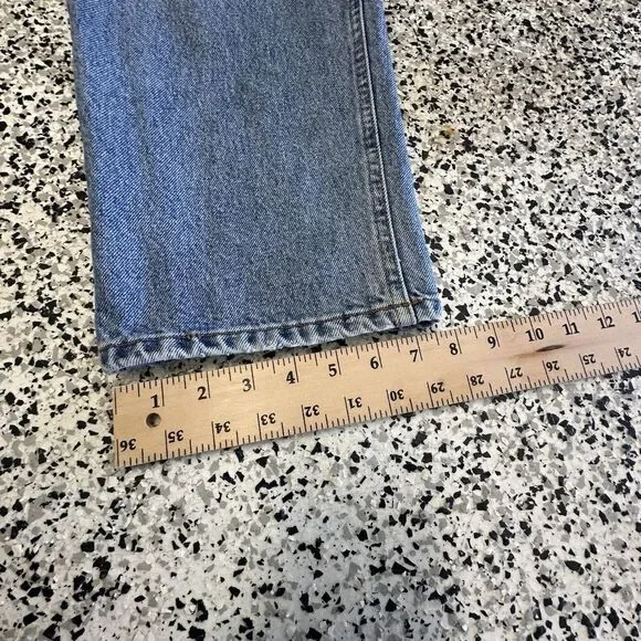 Vintage Calvin Klein Jeans Mens 36x30 Double Stonewash Made In USA 90's BMPP171 - Picture 5 of 12